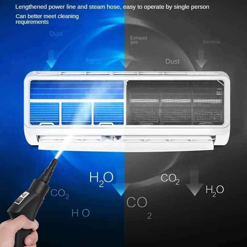 BowLift | Handheld Steam Cleaner With 37 oz Tank And 2500W High-Power Output