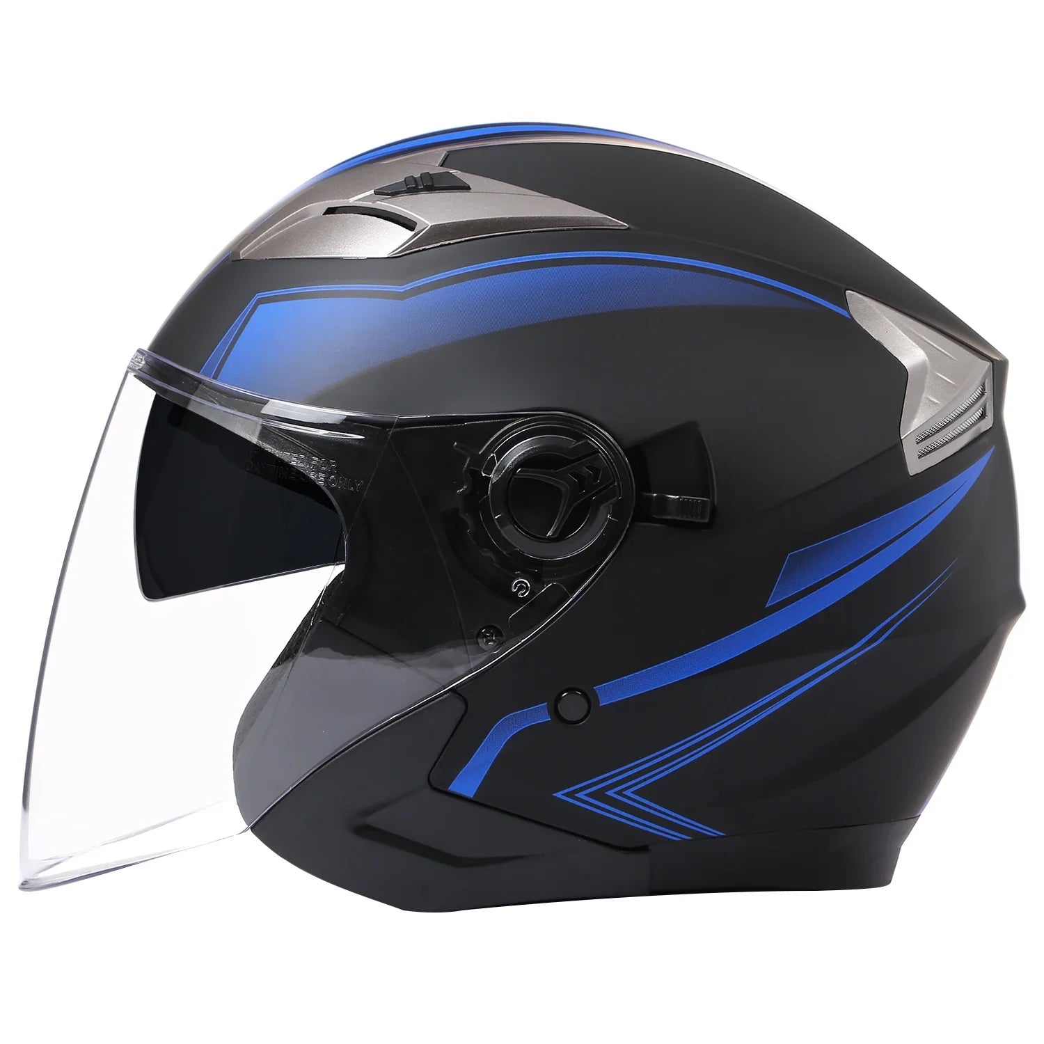BowLift | Half Face Motorcycle Helmet with Double Lens & DOT Safety – RoadGuard
