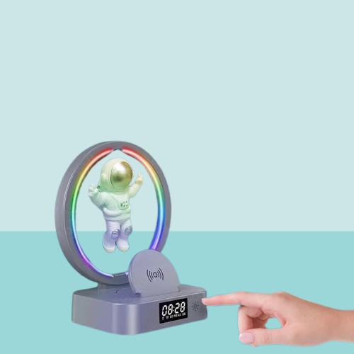 BowLift | Galactic Astranout Alarm Clock RGB Speaker