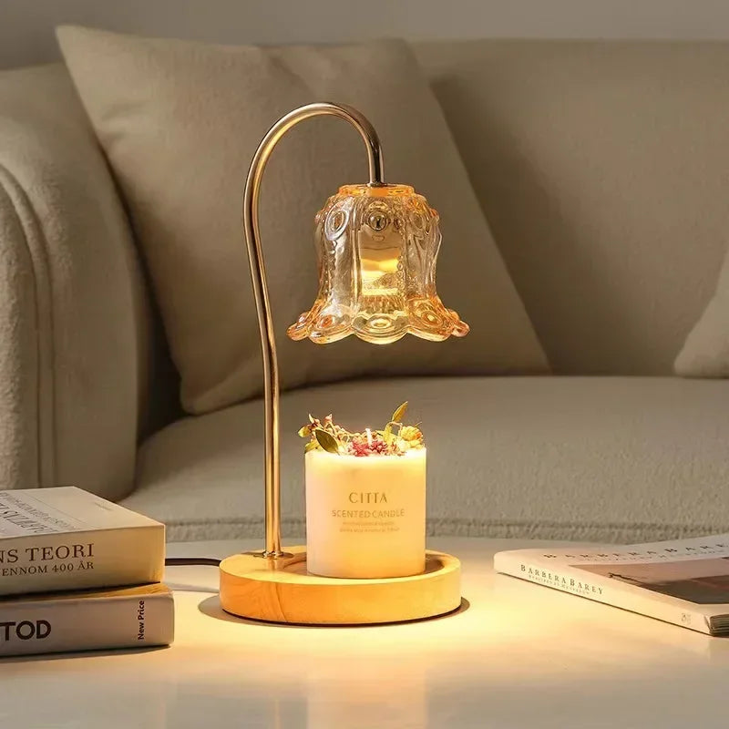 BowLift | Flower-Shaped Warm Audience Candle Warmer Lamp