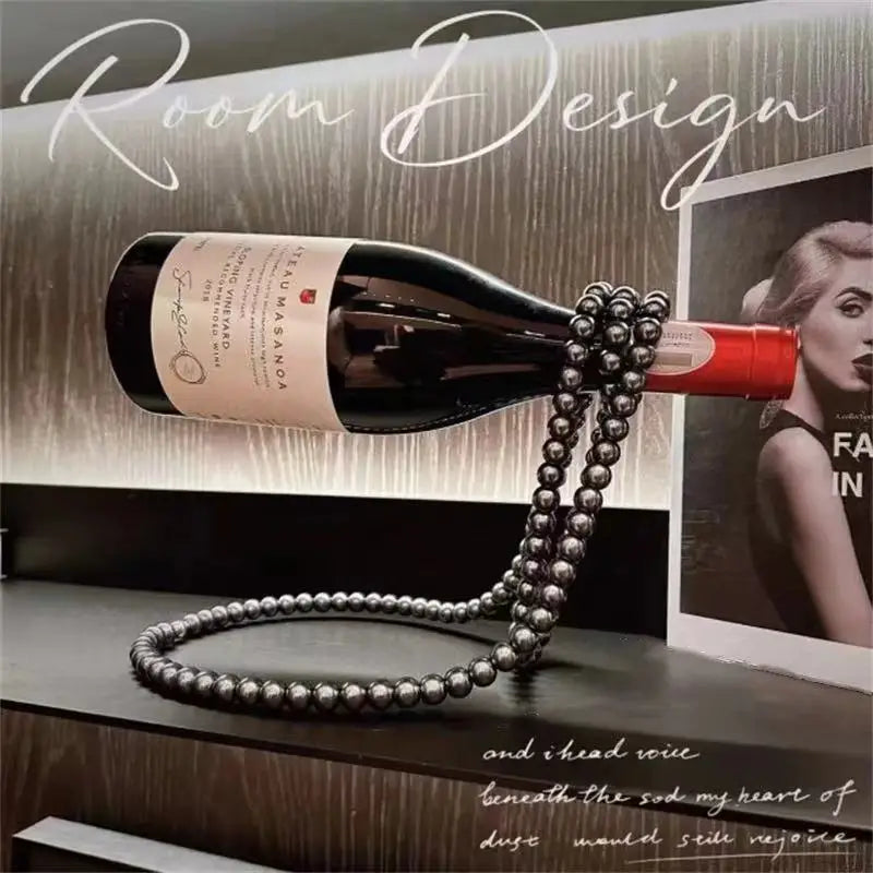 BowLift | Floating Pearl Wine Display Stand
