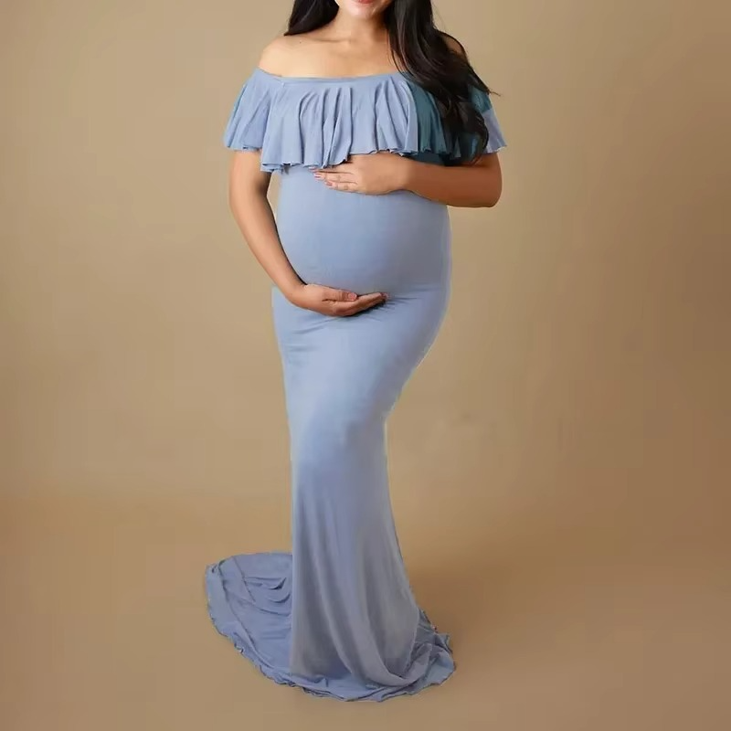 BowLift | Elegant Maternity Photography Dress for Pregnancy Photo Shoots