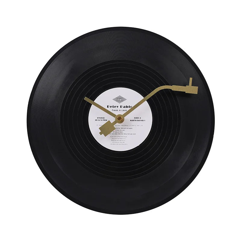 BowLift | Musical Vinyl Record Wall Clock
