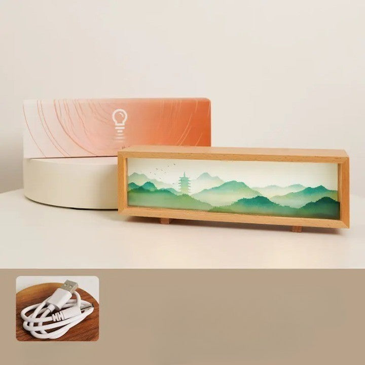 BowLift | Dream Aura Interactive Desktop Artsy Canvas Lamp