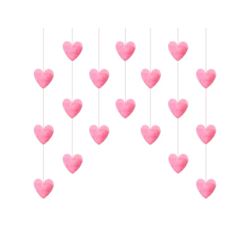 BowLift | Cute Hanging Pink Heart Doorway Decor