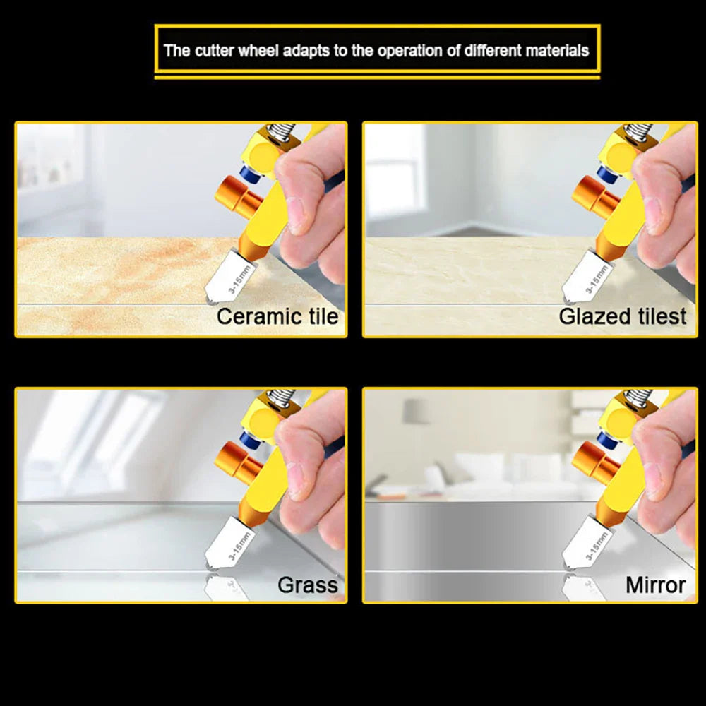 BowLift | 2 In 1 Glass Tile Cutter with Breaking Pliers