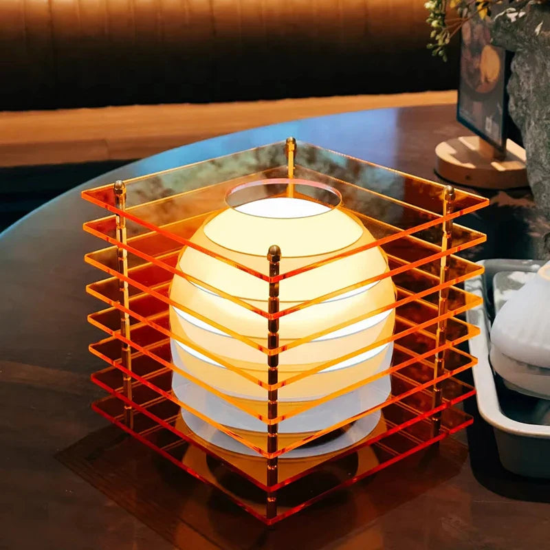 BowLift | Glow Sphere Geometric Minimal Table Lamp