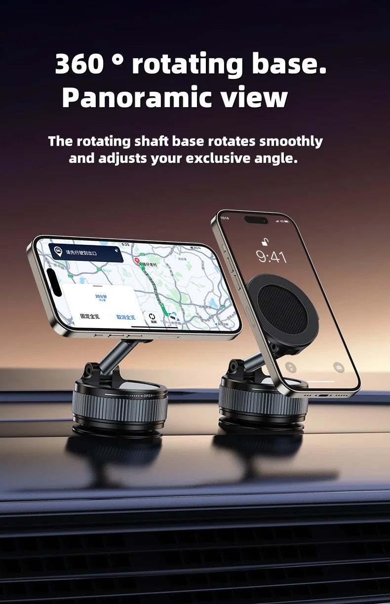BowLift | 360° Rotatable Vacuum Magnetic Phone Holder