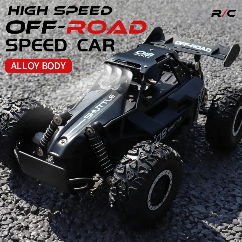 BowLift | 1:16 RC Car with LED Lights – High-Speed Off-Road Adventure