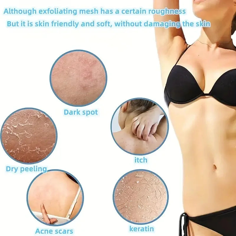 BowLift | Exfoliating Sponge Mesh Bath Scrub