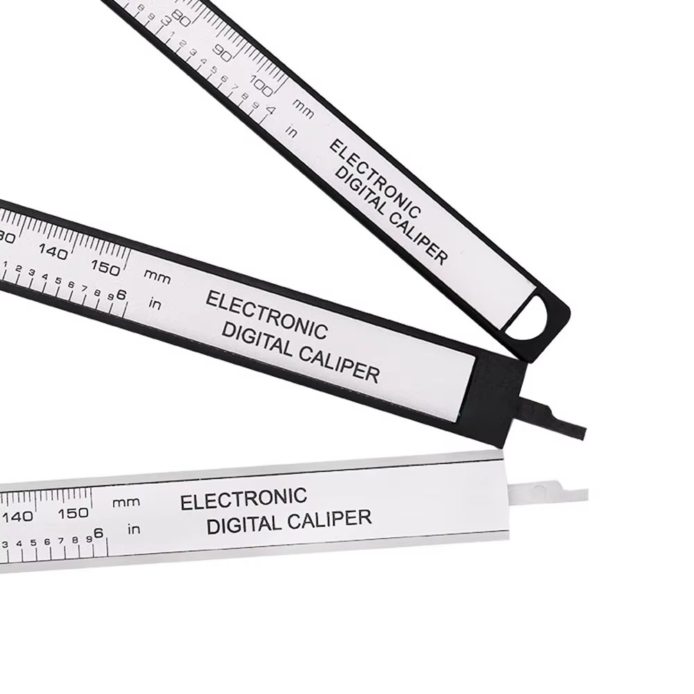 BowLift | Digital Vernier Caliper Ruler, Carbon Fiber Electronic Micrometer Gauge