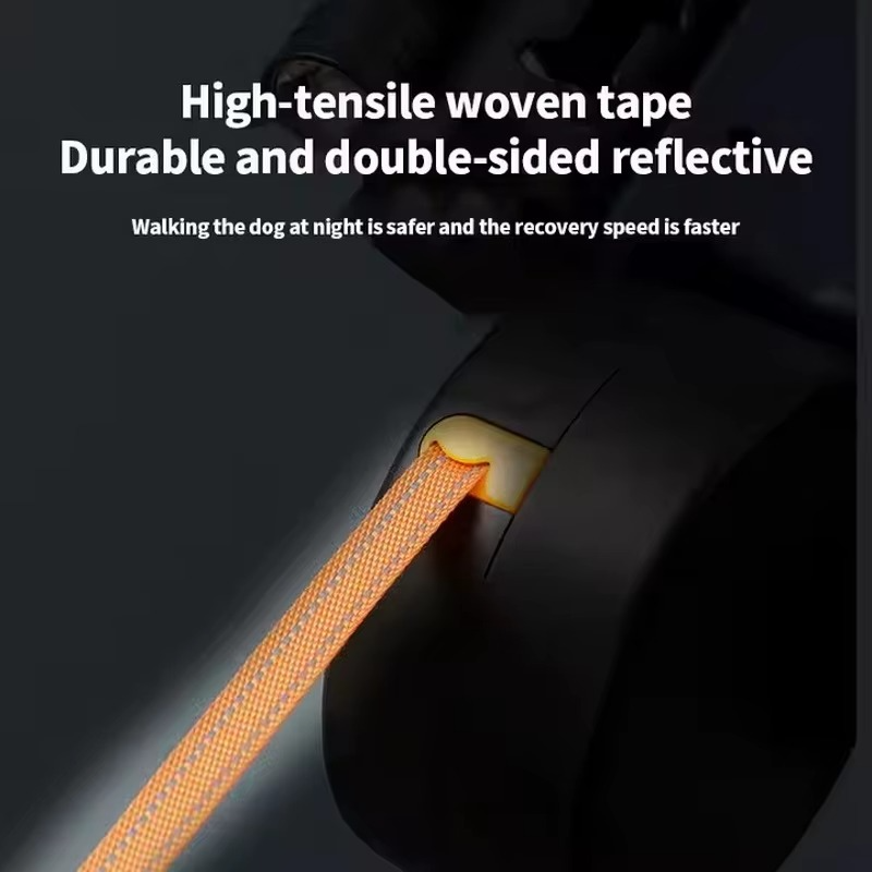 BowLift | Dual Dog Retractable Leash with Built-In Flashlight and Bag Dispenser