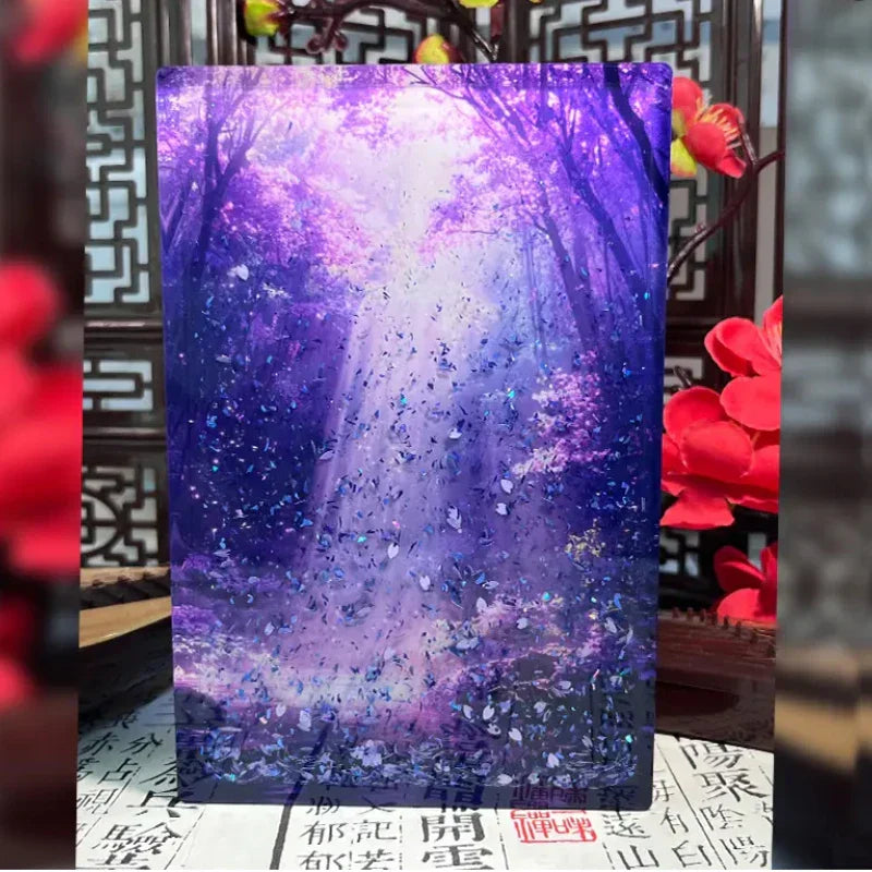 BowLift | Dynamic Early Morning Bamboo Forest Acrylic Decors