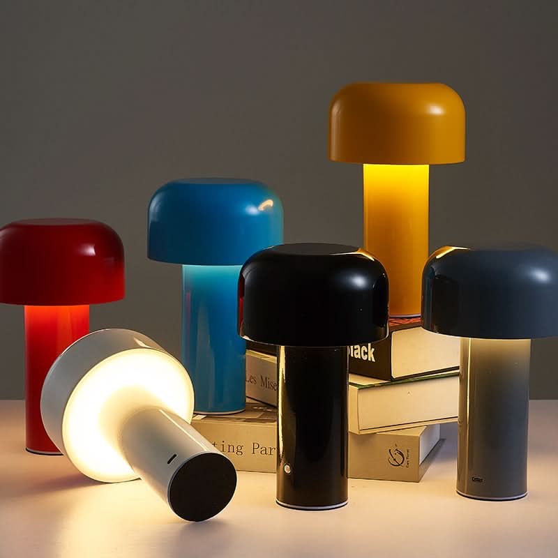 BowLift | Italian Mushroom Dimmable Cordless LED Table Lamp