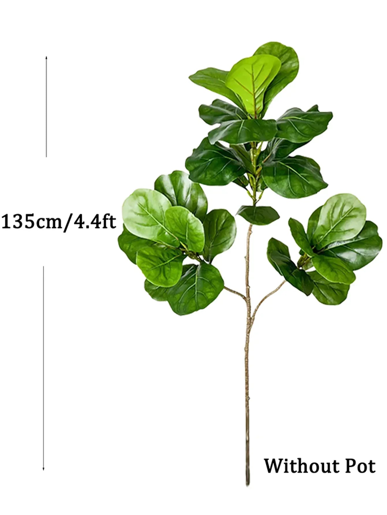 BowLift | Floraviva Artificial Plant Ficus | Realistic Appearance | 70–135 cm | For Indoor & Outdoor