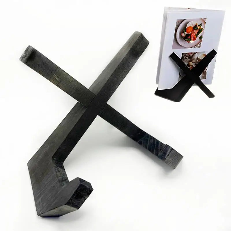 BowLift | WoodenTabletEase | Practical wooden stand for (cook)books