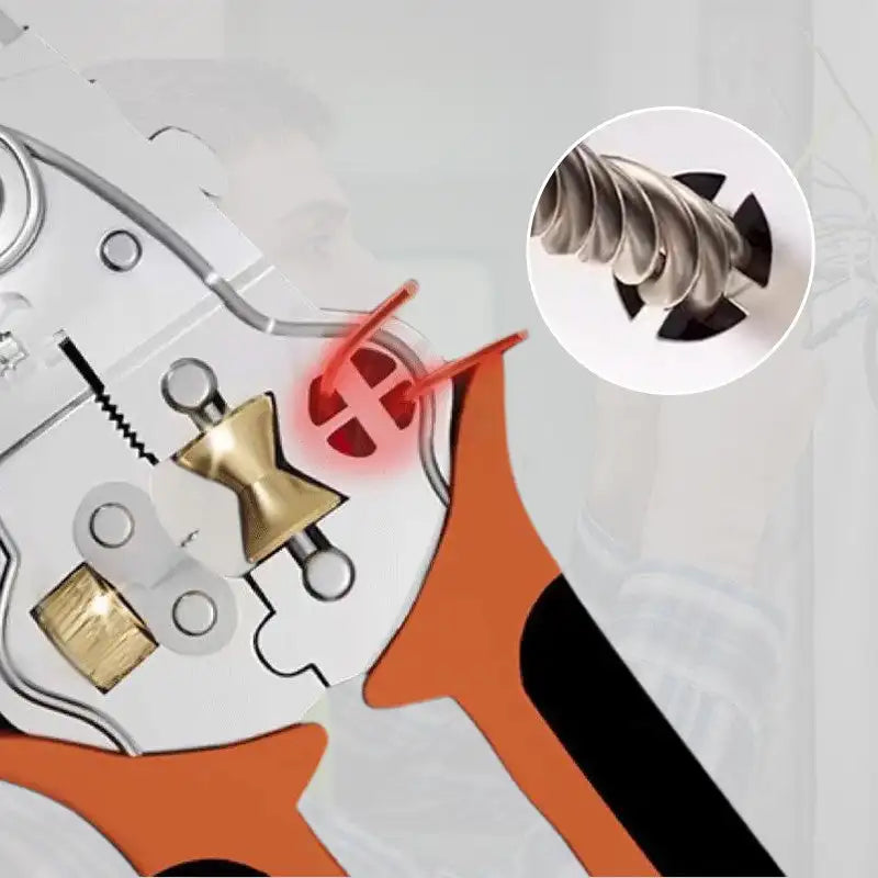 BowLift | Heavy-Duty 10in1 Wire Cutter Stripping Pliers