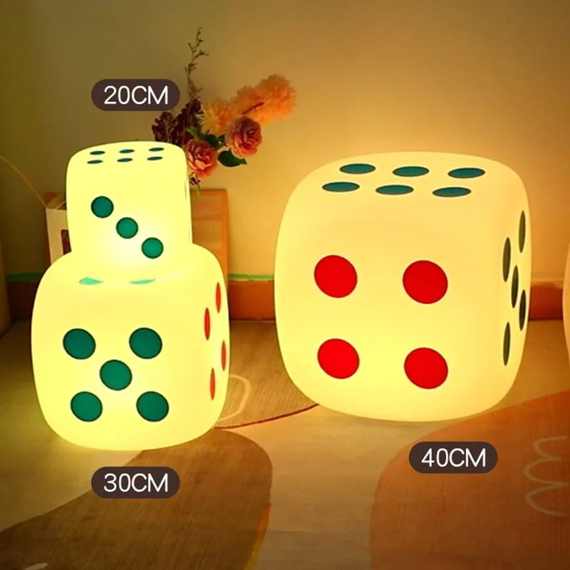 BowLift | Huge Dice Bedside Atmosphere Floor Table Lamp