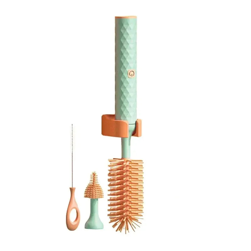 BowLift | Electric Rotating Silicone Bottle Cleaner Set