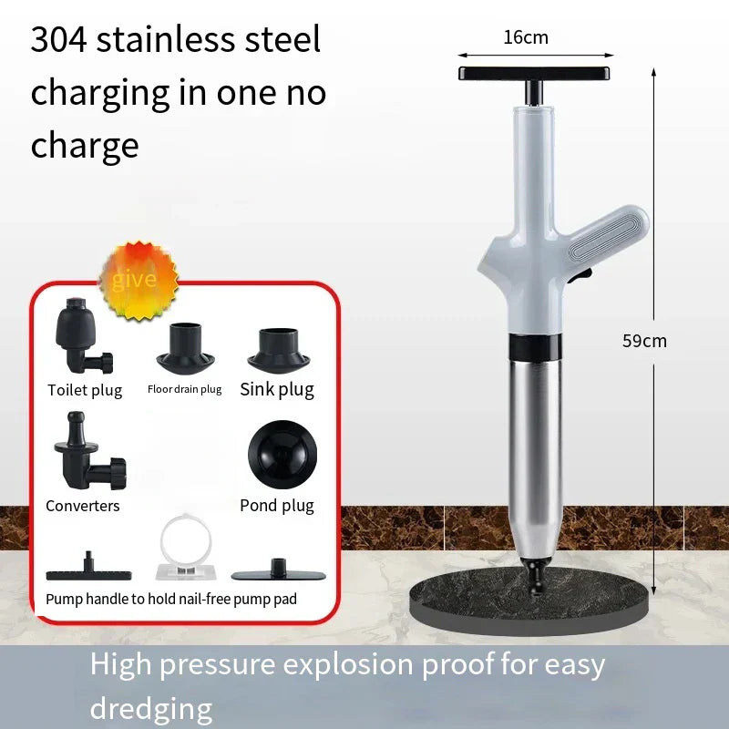 BowLift | Drain Zap Instant No-Mess Toilet Unclogger