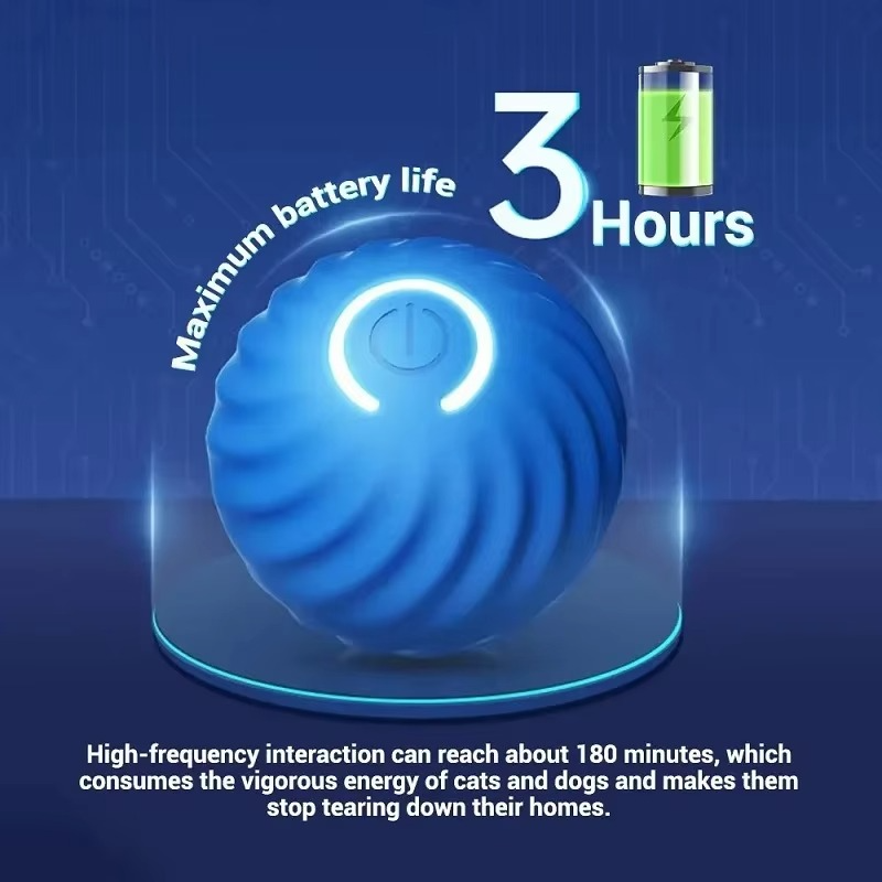 BowLift | USB Rechargeable Interactive Pet Toy Ball for Dogs and Cats