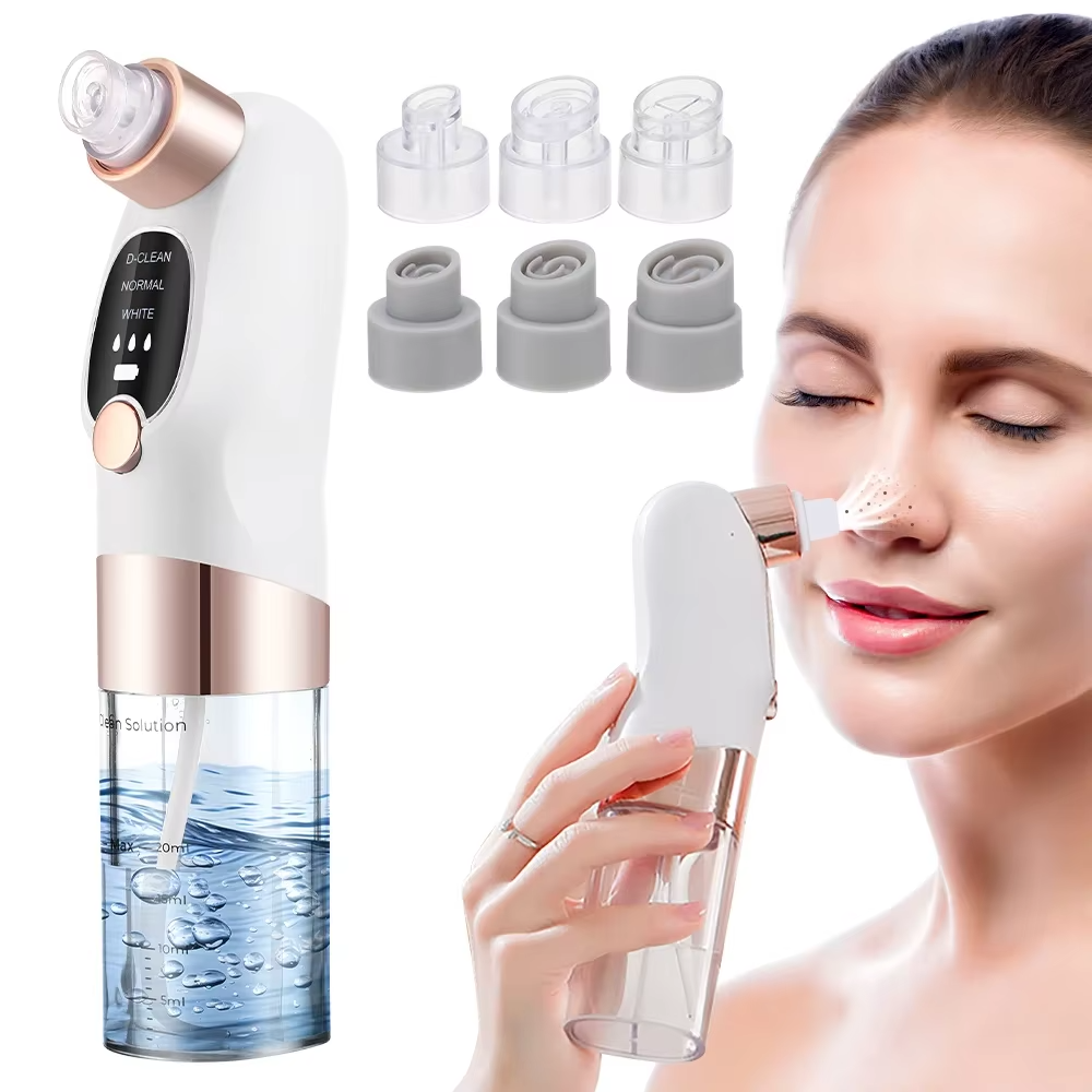 BowLift | Electric Bubble Blackhead Remover with USB Rechargeable Suction and Water Cycle Technology