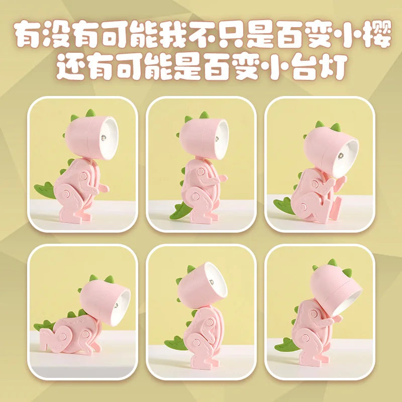 BowLift | Cute LED Night Light - Mini Dog, Deer, Dinosaur Folding Table Lamp for the Children's Room