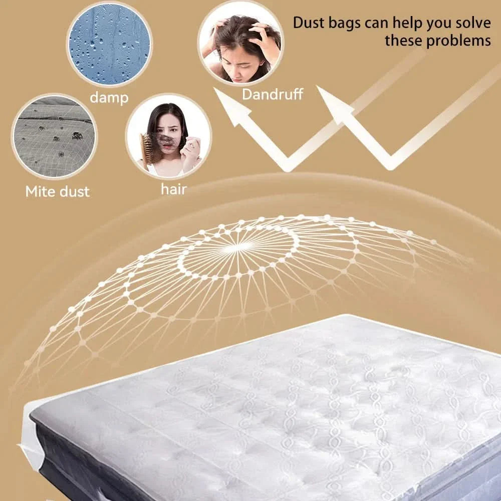 BowLift | DUSTGUARD MATTRESS COVER – Waterproof mattress cover for storage – Protection against dust & moisture