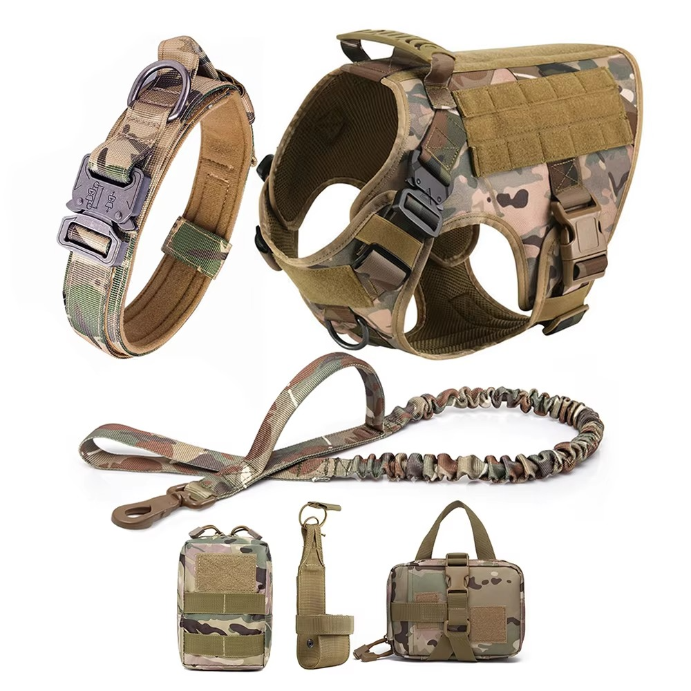 BowLift | Tactical Dog Harness and Leash Set for Medium and Large Dogs