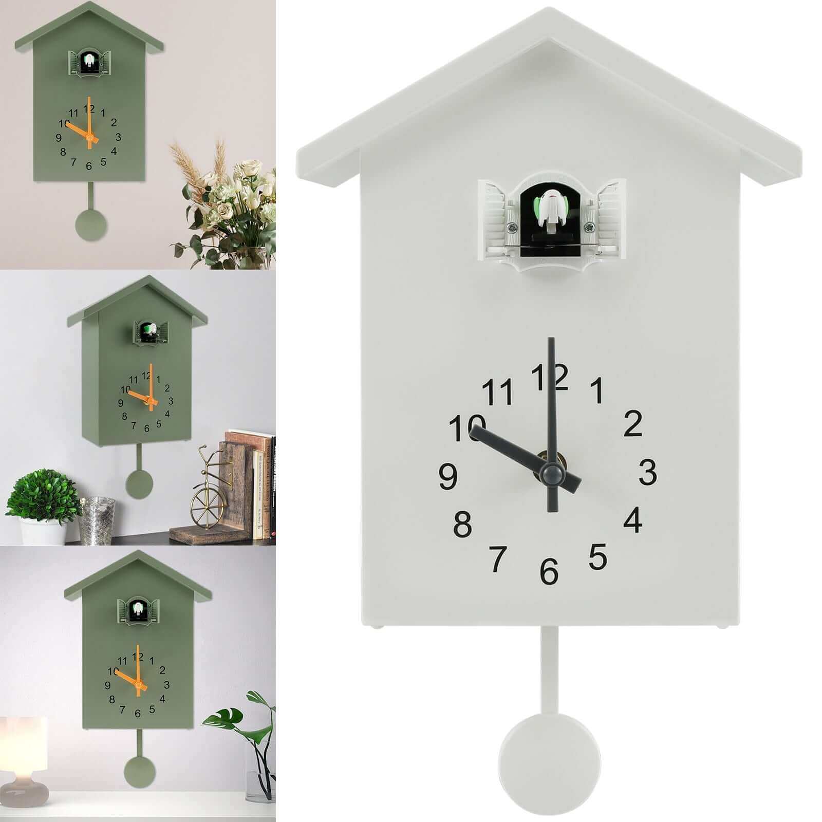 BowLift | Contemporary Cuckoo Quartz Wall Clock