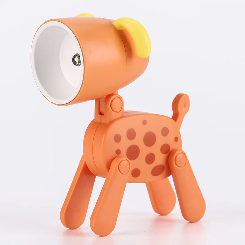 BowLift | Cute LED Night Light - Mini Dog, Deer, Dinosaur Folding Table Lamp for the Children's Room