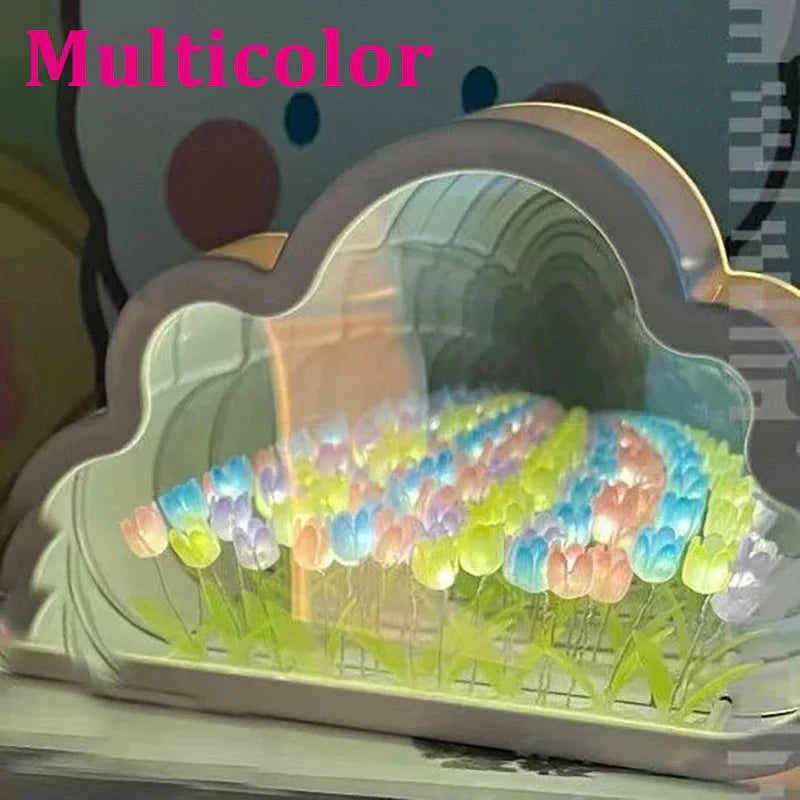 BowLift | Tulip Atmosphere Infinite Flowers Night Light