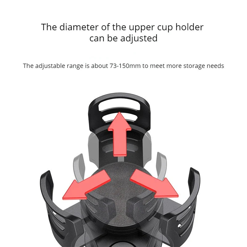 BowLift | 4 In 1 Adjustable Car Cup Holder