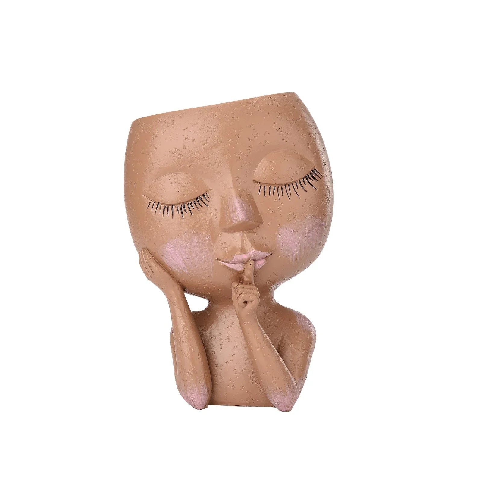 BowLift | Decorative Flower Pot – Creative Plant Pot with Face for Houseplants & Succulents