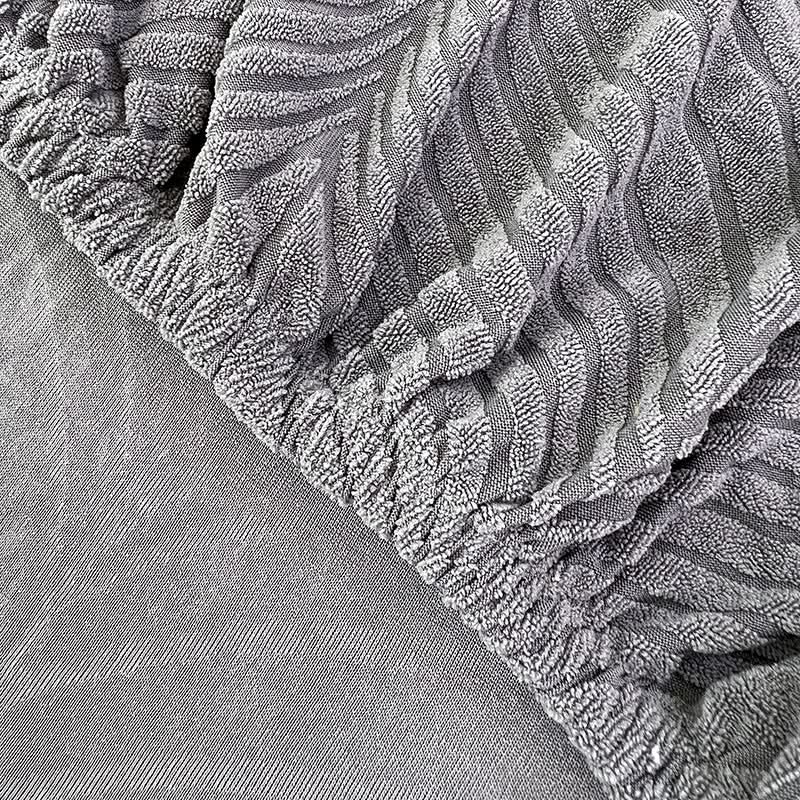BowLift | PlushSecure - Elegant Jacquard Sofa Cover for Non-Slip Comfort