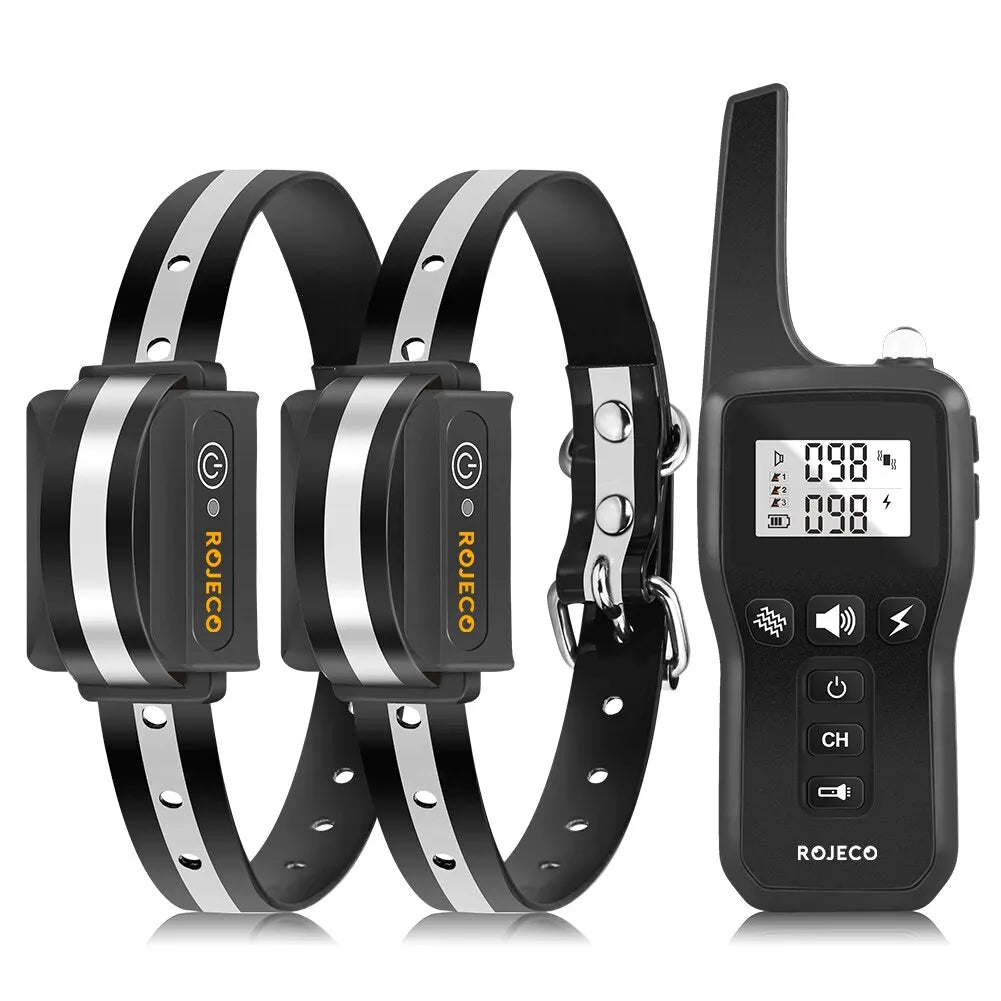 BowLift | 1000m Dog Training Collar – Waterproof, Rechargeable with Remote Control for Small, Medium & Large Dogs