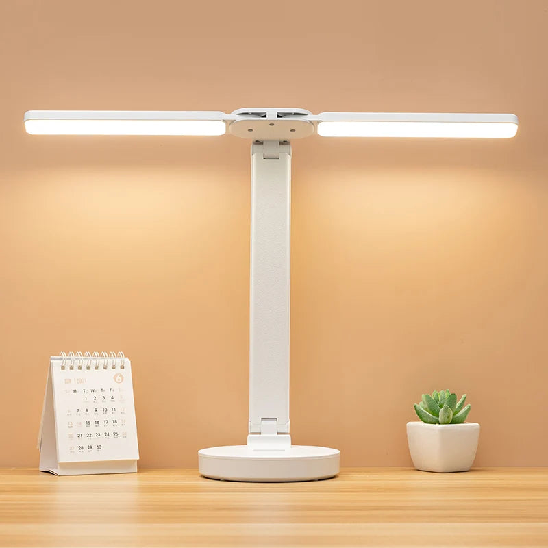 BowLift | Adjustable Reading Lamp - Rechargeable Dimmable with Phone Table