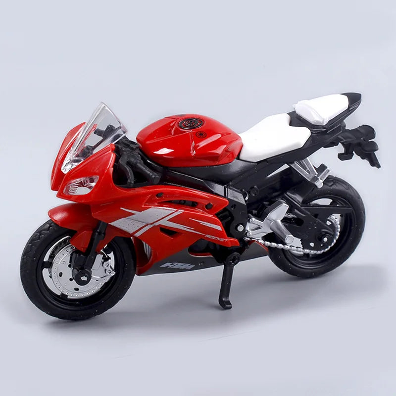BowLift | 1:18 Scale Yamaha R6 Alloy Roller Sportbike Figures Diecasts Kids Toy Motorcycle Racing Model Replicas Collector's Gift for Boys