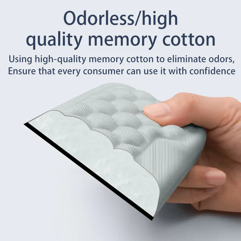 BowLift | ErgoLuxe GelPad | Comfort Mousepad | Wrist Rest & Massage | Silicone & Memory Foam