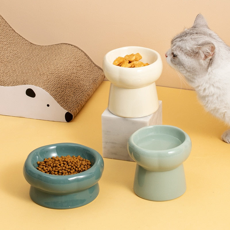BowLift | Luna Ceramic Elevated Cat Bowls