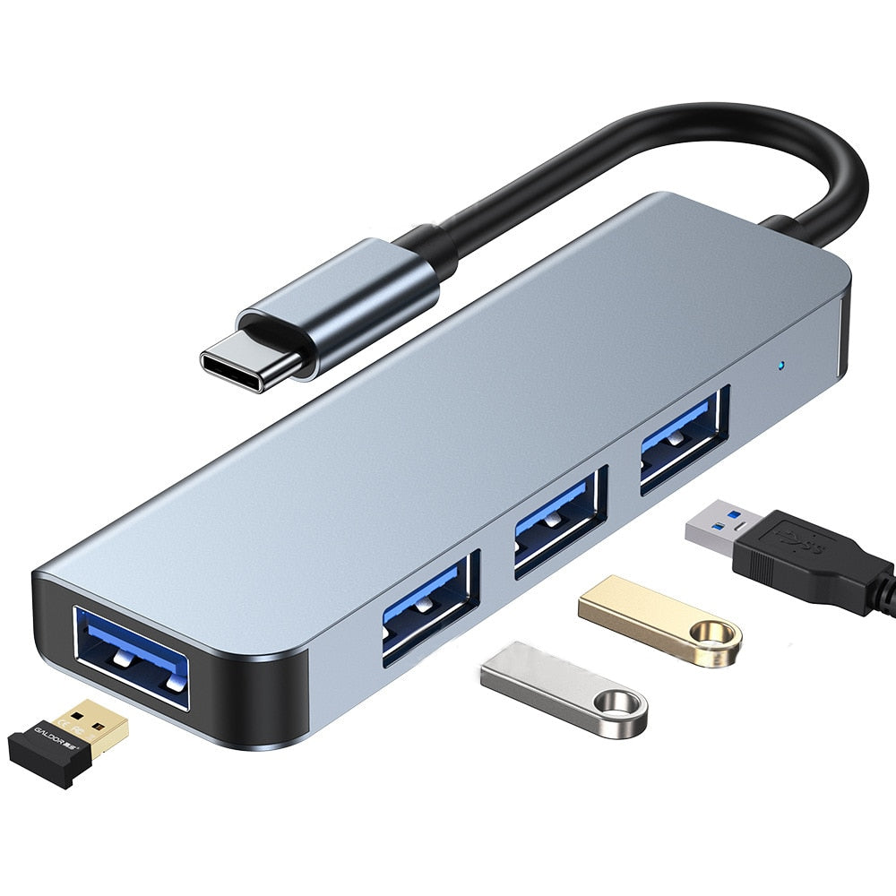 BowLift | Thunderbolt 3 USB-C Hub with HDMI, PD, SD/TF for MacBook Air M1 and iPad Pro