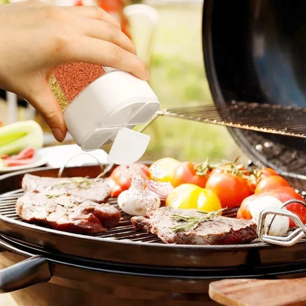 BowLift | SpiceryX Spice Jar | Compact & Breakproof | For BBQ & Camping | 8.5×6.5 cm