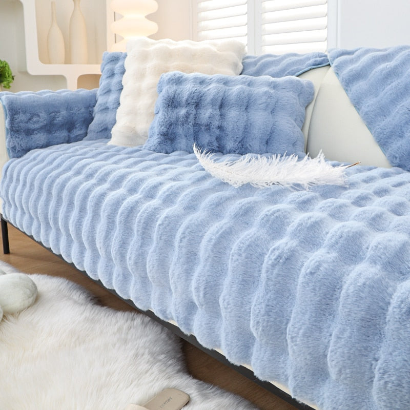 BowLift | Snuggly Comfy Plush Sofa Cover