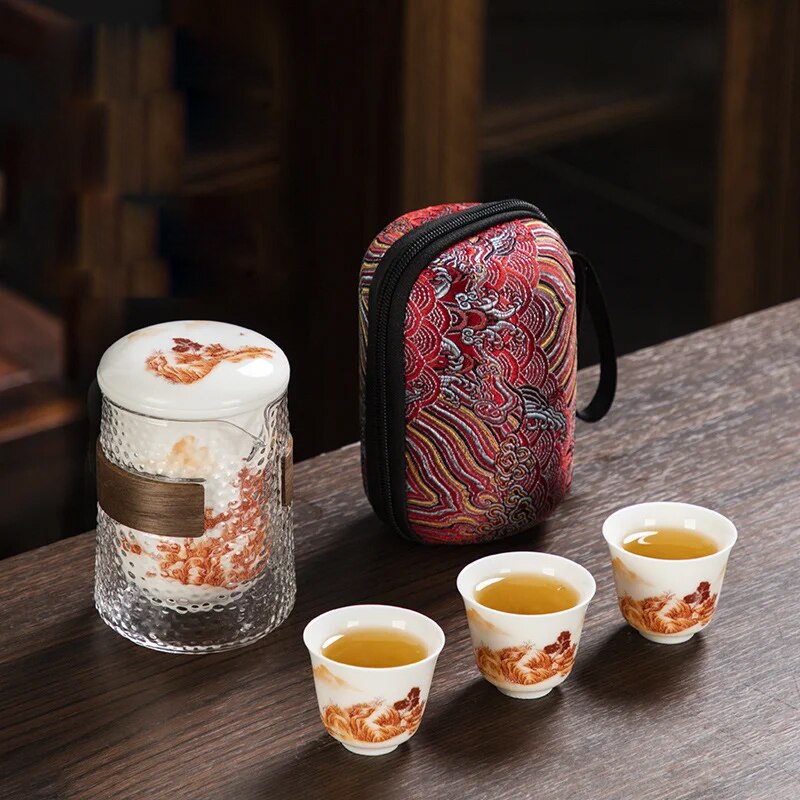 BowLift | Forest Deer Ceramic Tea Set