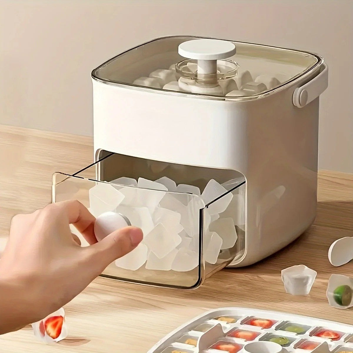 BowLift | 48-Grid Easy Ice Cube Maker Machine