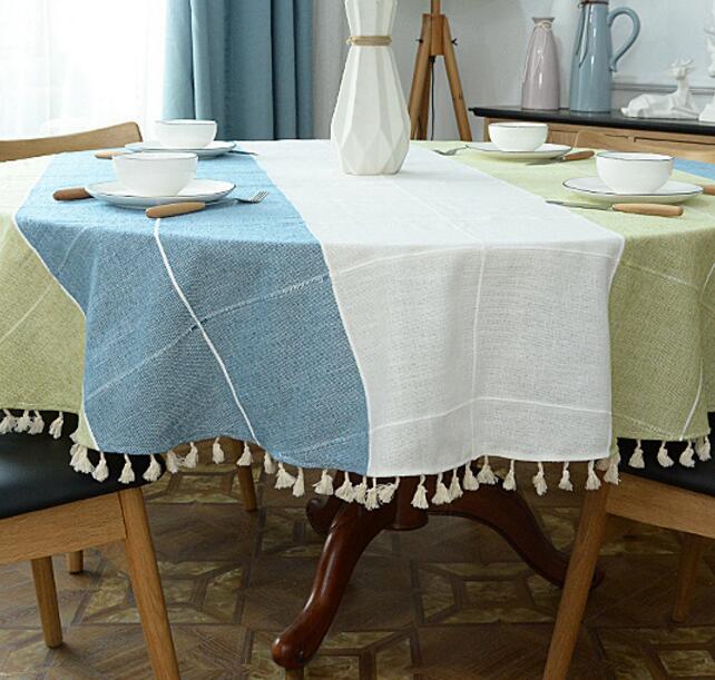BowLift | Aesthetic Round Linen Tablecloth