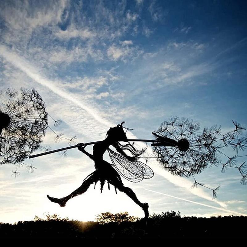 BowLift | Enchanting Fairy Garden Sculptures: Dreamy Lawn Decoration