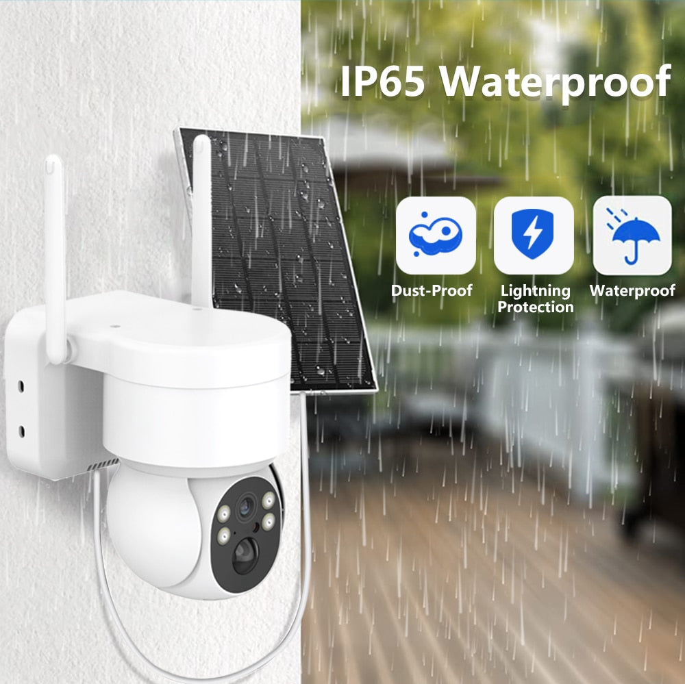 BowLift | Outdoor WiFi Solar-Powered Security IP Camera