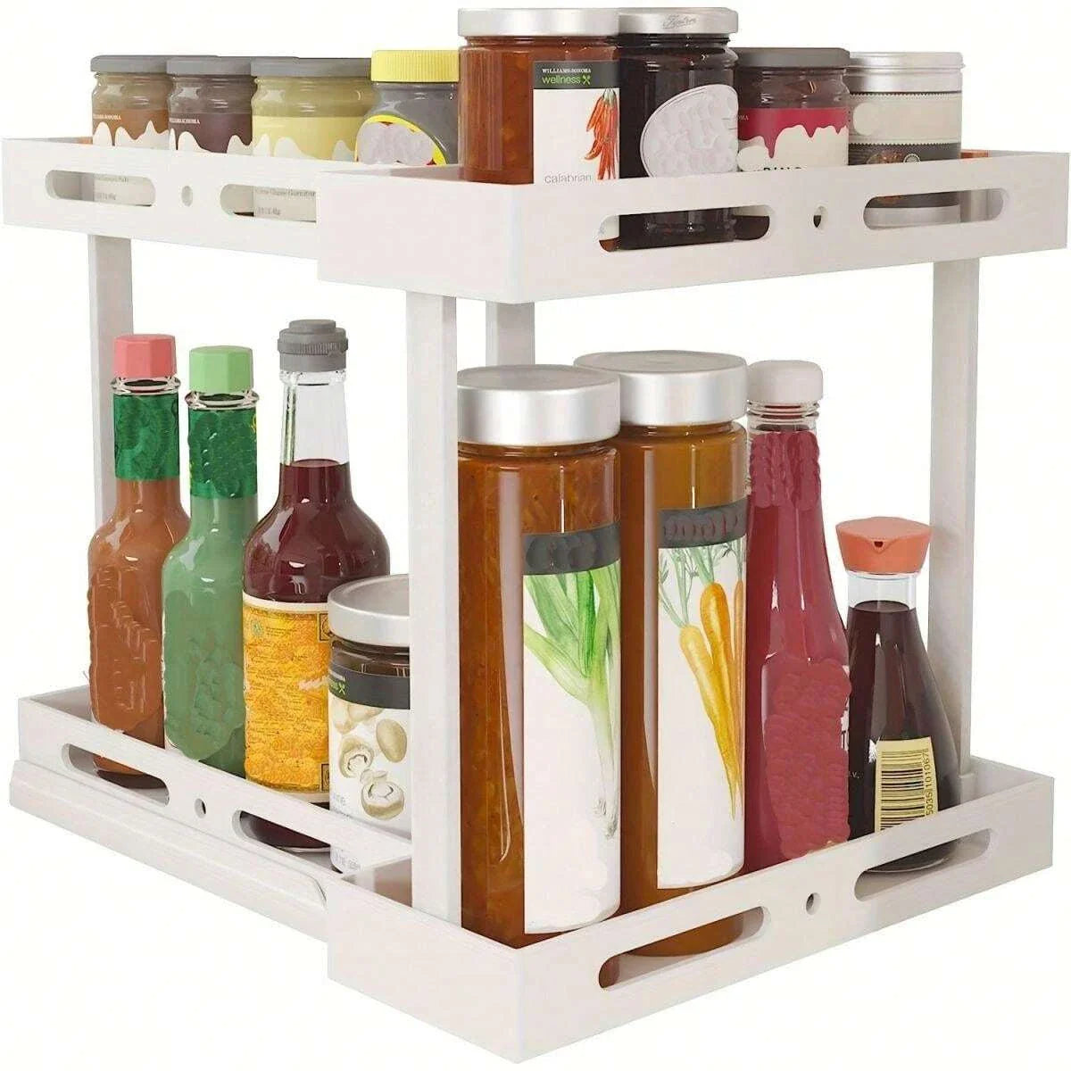 BowLift | 2 layers adjustable shelf organizer