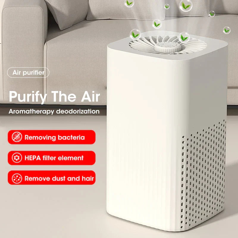 BowLift | Compact air purifier with HEPA filter - BreezeMini